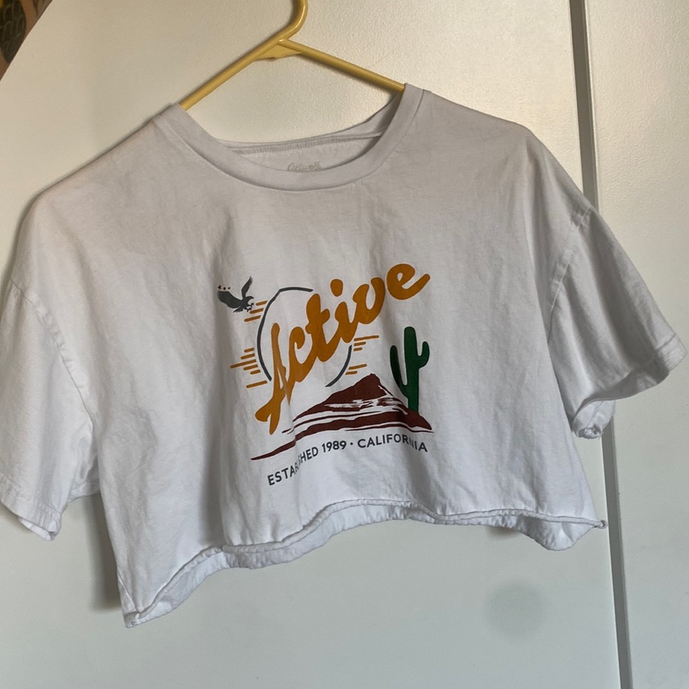 Active crop top. Medium.